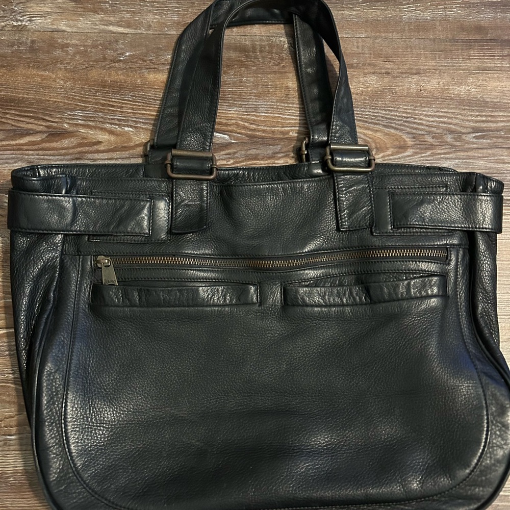 Marc By Marc Jacobs Black Leather Tote Bag, great condition, smoke free pet free